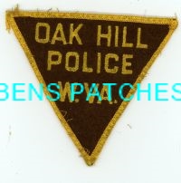 WEST VIRGINIA,OAK HILL POLICE 6